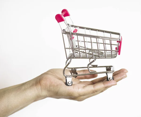 Carrito de compras de supermercado — Foto de Stock