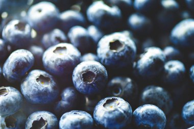 Taze Yaban Mersini Çiftçi Pazarı Düz