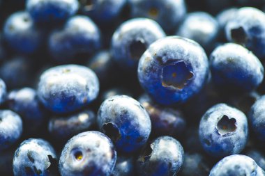 Taze Yaban Mersini Çiftçi Pazarı Düz