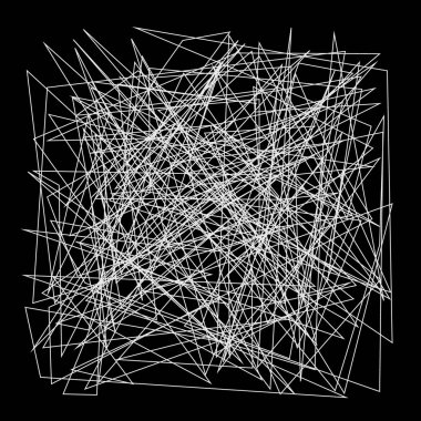 Soyut Bağlama Çizgileri, Dijital Yumurtaların Kesişmesi, Ağ Ağı Ağları Çizgileri, Düz Saç Çizgilerinin Dağınıklığı veya Örtüsü, Geometrik Yazıtların Örtüsü, Grunge Tırmık Yörüngesi