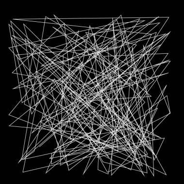 Soyut Bağlama Çizgileri, Dijital Yumurtaların Kesişmesi, Ağ Ağı Ağları Çizgileri, Düz Saç Çizgilerinin Dağınıklığı veya Örtüsü, Geometrik Yazıtların Örtüsü, Grunge Tırmık Yörüngesi