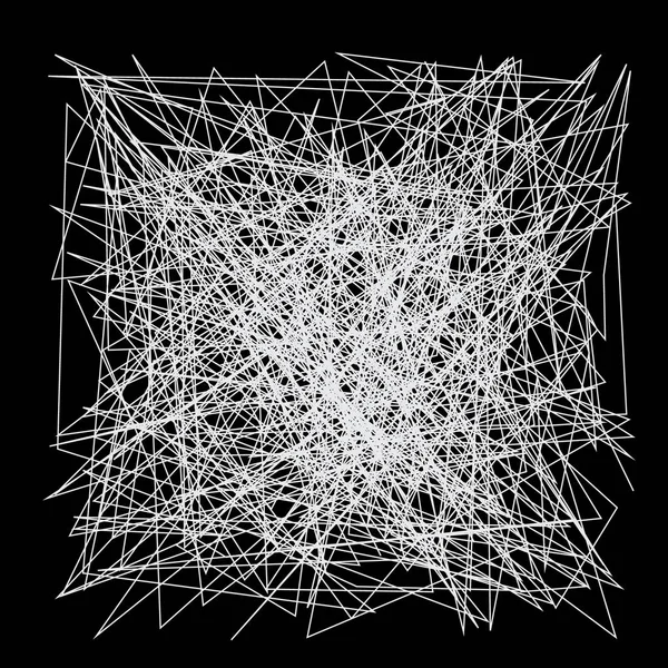 Abstract Connecting Lines Intersecting Digital Hatching Texture Network Mesh Web — Stockfoto