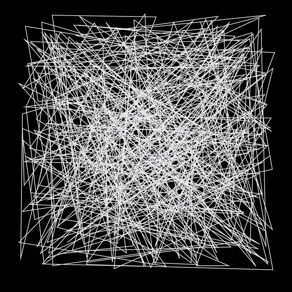 Abstract Connecting Lines Intersecting Digital Hatching Texture Network Mesh Web — Stock Photo, Image