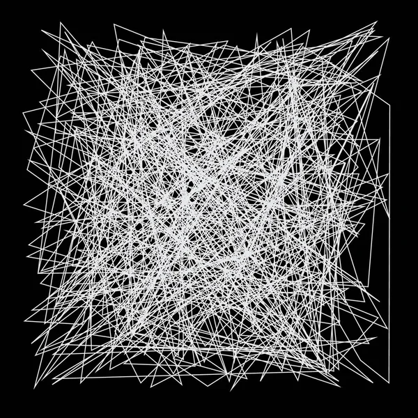 추상적 디지털 질감을 교차하는 네트워크메 그리드 직선으로 선들로 이루어진 기하학적 — 스톡 사진