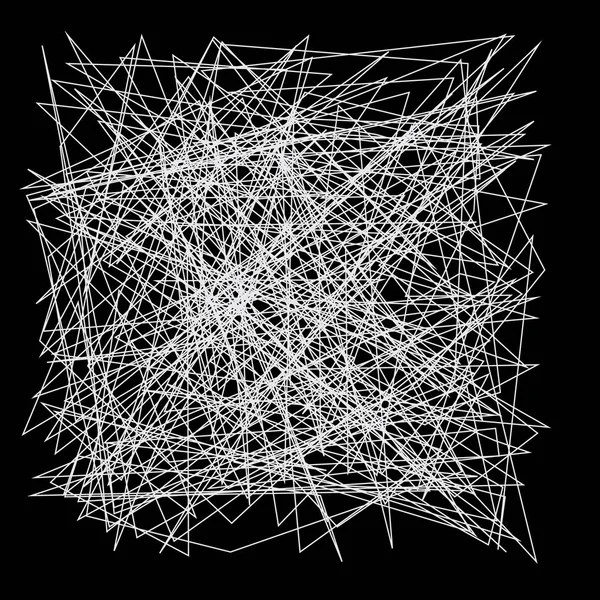 Abstract Connecting Lines Intersecting Digital Hatching Texture Network Mesh Web — Stockfoto