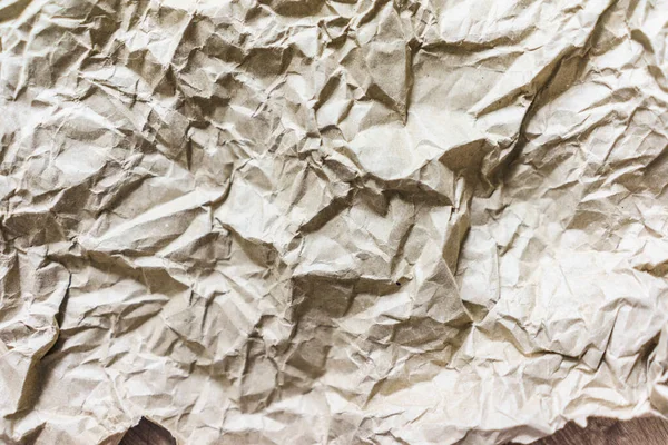 Abstract Old Crumpled Brown Paper Texture Brown Wrinkle Recycle Paper — Stockfoto