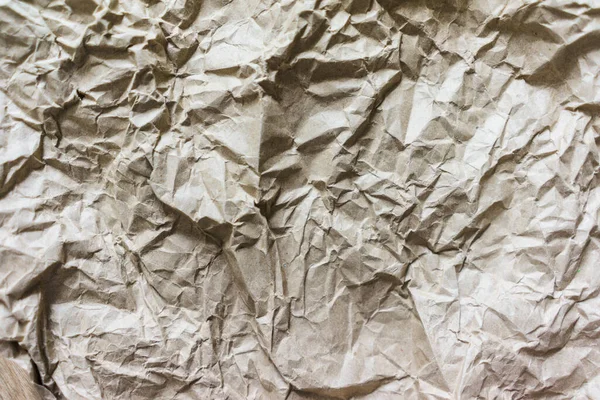 Textura Papel Marrom Enrugada Velha Abstrato Fundo Papel Reciclagem Rugas — Fotografia de Stock
