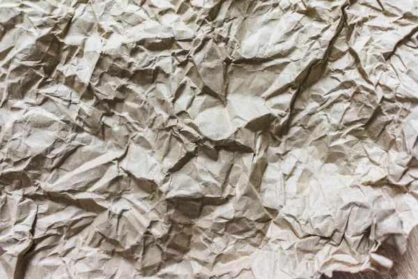 Abstract Old Crumpled Brown Paper Texture Brown Wrinkle Recycle Paper — Stockfoto