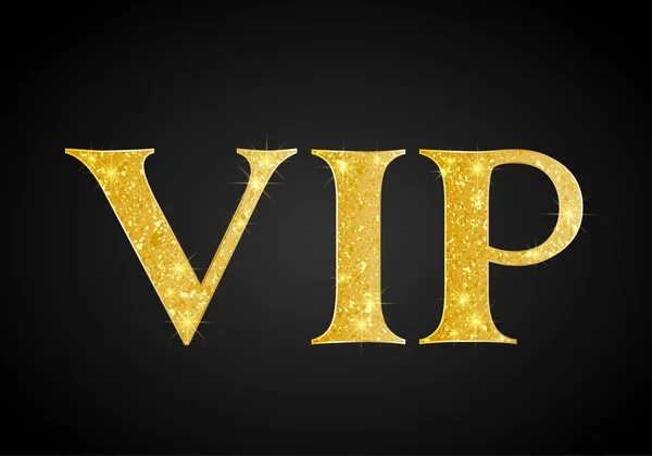 Złote karty premium Vip party — Wektor stockowy