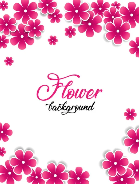 Fundo floral colorido — Vetor de Stock