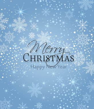 Kar taneli Noel arkaplanı