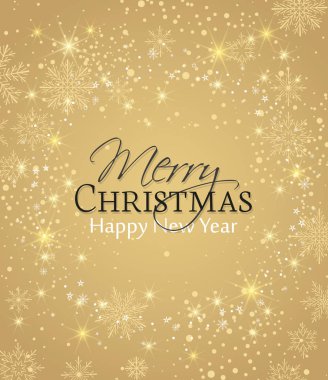 Kar taneli Noel arkaplanı