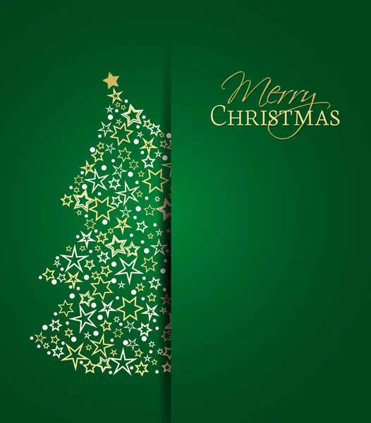 Χριστουγεννιάτικο δέντρο διακόσμηση — Διανυσματικό Αρχείο