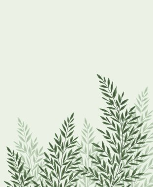 yaprakları ile doğal arka plan