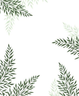 yaprakları ile doğal arka plan