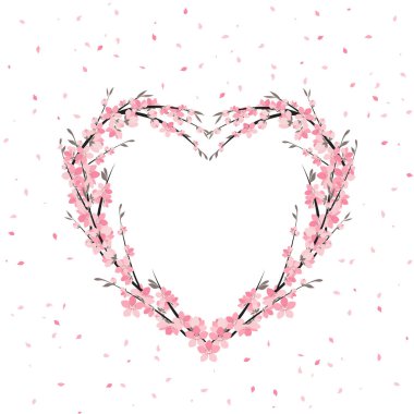 Sakura 'nın çiçek süslemesi