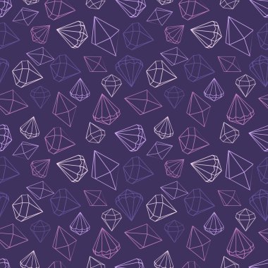 Dikişsiz desen mücevherleri, elmas