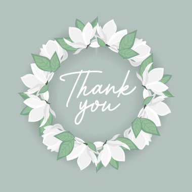 Vektör Manolya çiçek