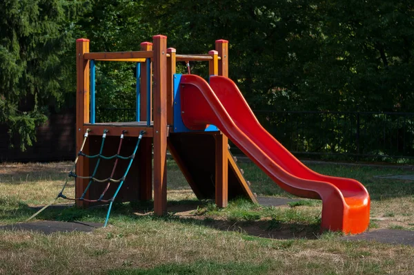 Playground Place Children Play Park — Stock Photo, Image