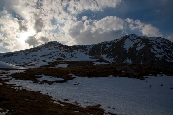 Une Ascension Brillante Vers Montagne Oshten Adygea — Photo