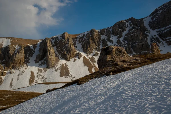 Una Subida Brillante Montaña Oshten Adygea —  Fotos de Stock