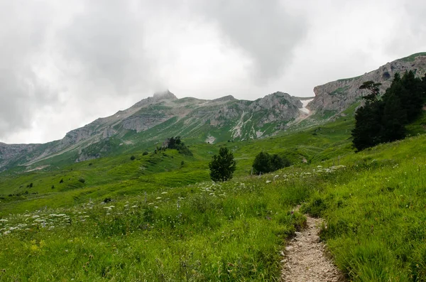 Majestätische Berglandschaften Des Kaukasischen Reservats — Stockfoto