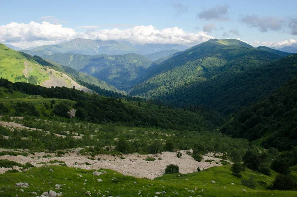 Majestätische Berglandschaften Des Kaukasischen Reservats — Stockfoto