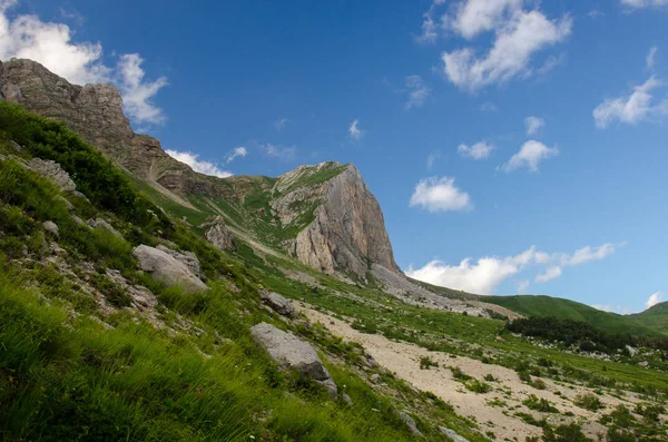 Majestosas Paisagens Montanha Reserva Caucasiana — Fotografia de Stock