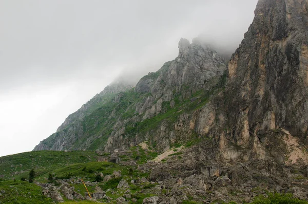 Paesaggi Montani Maestosi Della Riserva Caucasica — Foto Stock