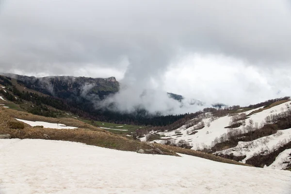 Weekend Trip Mount Fisht Adygea — Stock Photo, Image