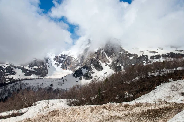 Weekend Trip Mount Fisht Adygea — Stock Photo, Image