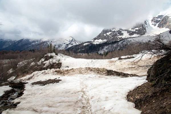 Weekend Trip Mount Fisht Adygea — Stock Photo, Image