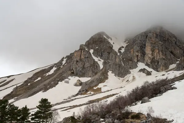 Hétvégi Kirándulás Mount Fisht Adigeföld — Stock Fotó