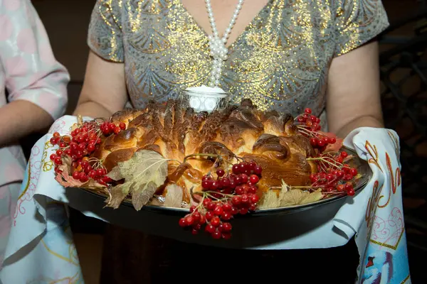 Πολύ Νόστιμα Επιδόρπια Εορταστικές Βραδιές — Φωτογραφία Αρχείου