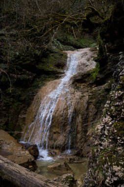 Güzel dağ manzarası. Guam gorge. Krasnodar bölgesi