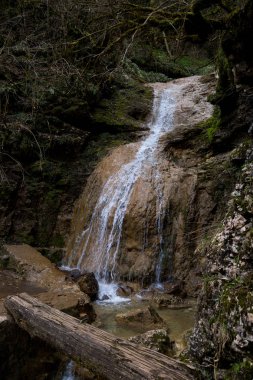 Güzel dağ manzarası. Guam gorge. Krasnodar bölgesi