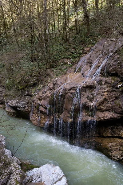 Güzel Dağ Manzarası Guam Gorge Krasnodar Bölgesi — Stok fotoğraf