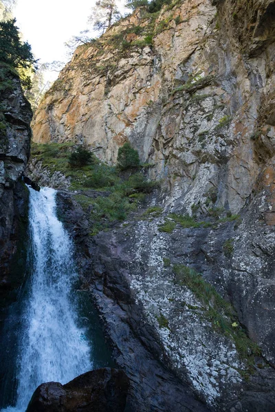 Ascensão Fascinante Nas Montanhas Dombai Karachay Cherkessia — Fotografia de Stock