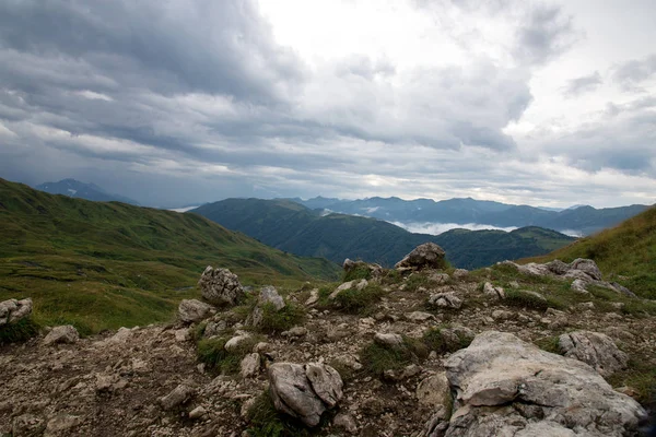 Majestueuze Berglandschappen Van Kaukasische Reserve — Stockfoto