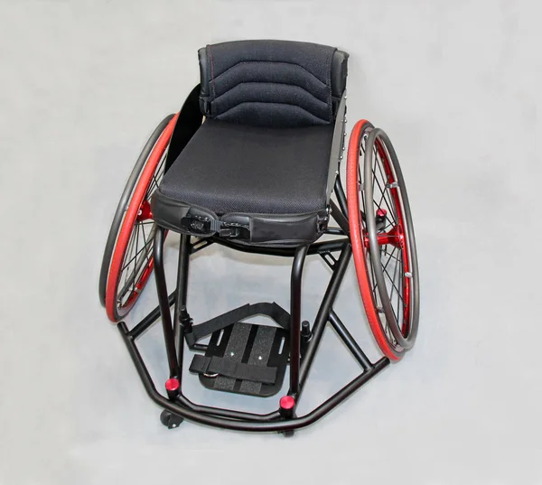 Sports Design Lightweight Disability Manual Silla Ruedas — Foto de Stock