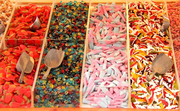Mixed Selection Self Service Candy Sweets — Stock Photo, Image