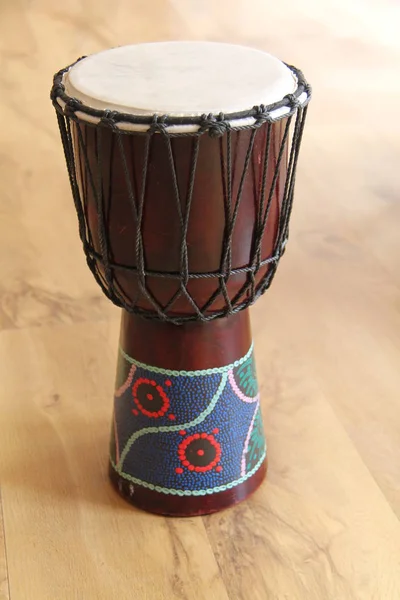 Eine Tradition Design Ethnische Musikalische Bongo Trommel — Stockfoto