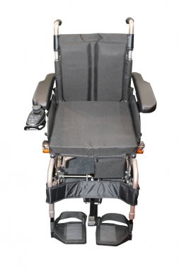 Modern Siyah Elektrikli Mobilite Scooter Tekerlekli Sandalye.