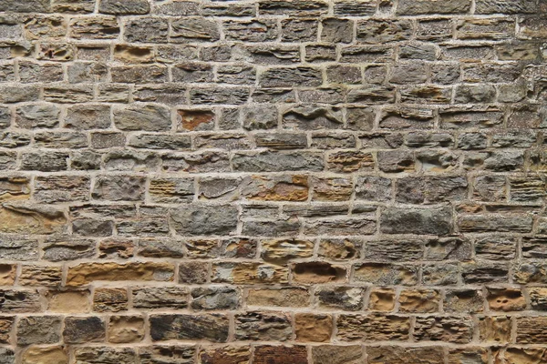 Выветриваемая Стена Старинного Камня — стоковое фото
