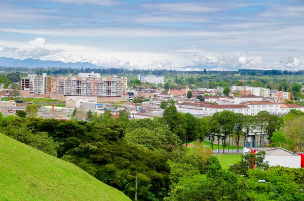 Bella vista ministeriale della città di Popayan, situato nel centro del dipartimento di Cauca — Foto Stock
