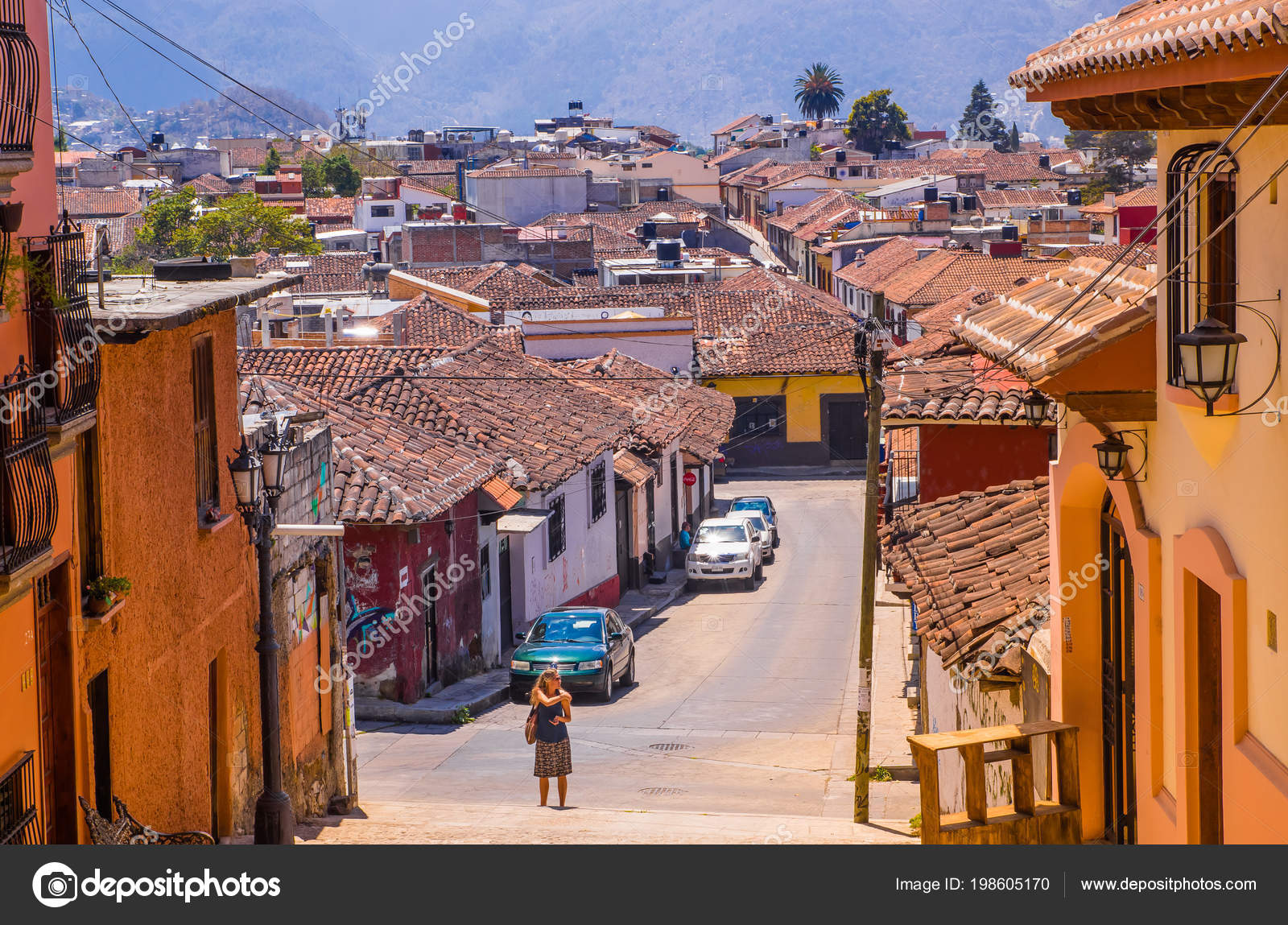 SAN CRISTOBAL DE LAS CASAS, MÉXICO, 17 DE MAYO DE 2018: Vista a la