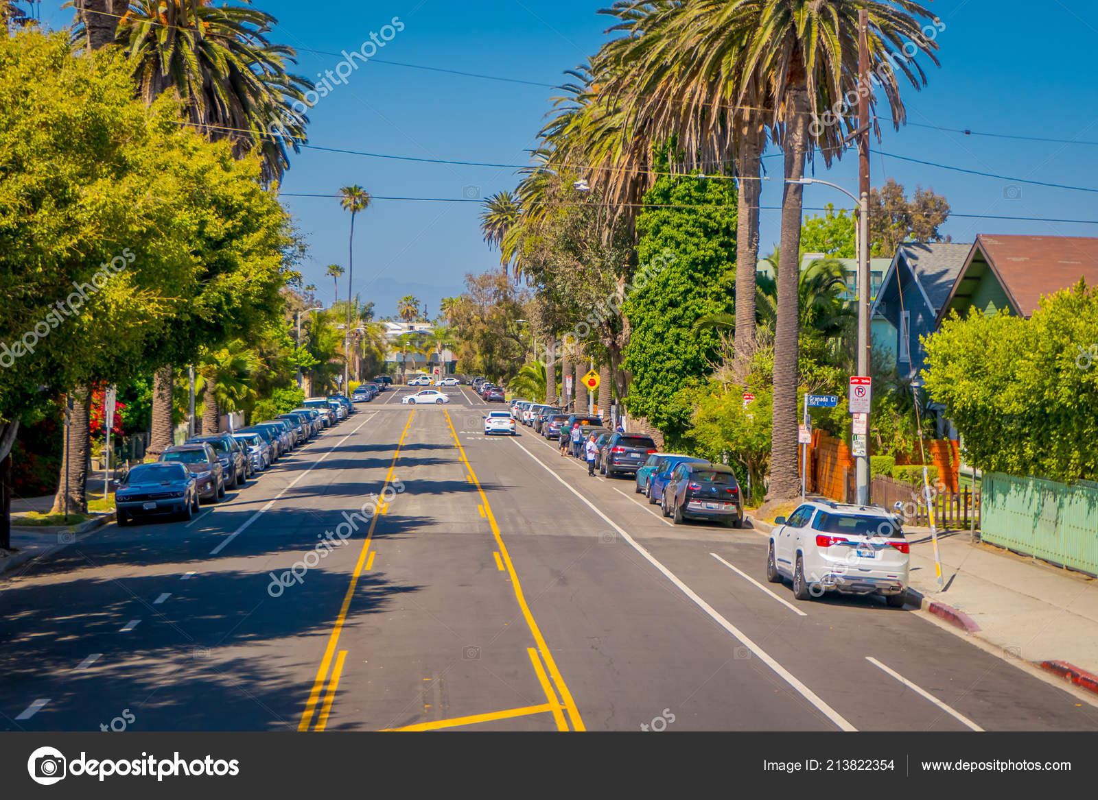 Los Angeles Street View Losangelesmap Stock Photos, Royalty Free Losangelesmap Images |  Depositphotos