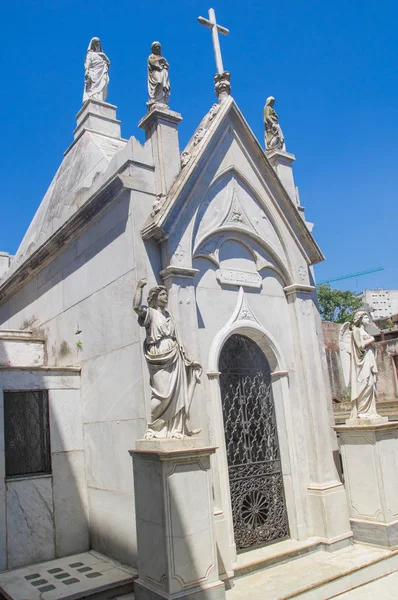 Cimitero della Recoleta, il più importante e famoso cimitero dell'Argentina . — Foto Stock