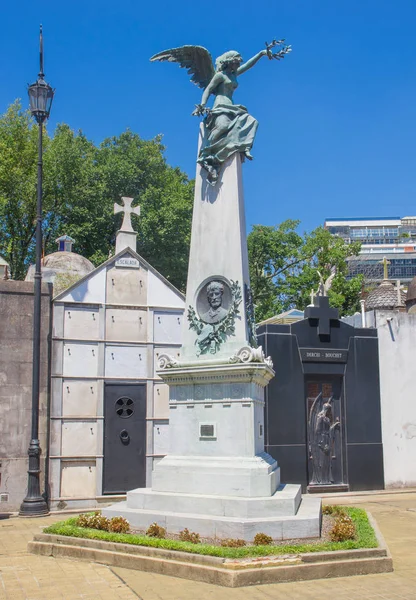 Cementerio de Recoleta, el más importante y famoso de Argentina . —  Fotos de Stock
