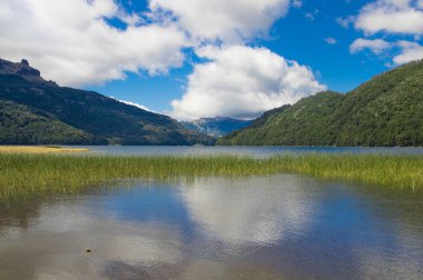 Falkner Gölü Nahuel Huapi Milli Parkı, Neuquen eyaleti, Arjantin bulunan